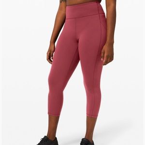 BNWT Lululemon Invigorate HR Crop Leggings - 23”